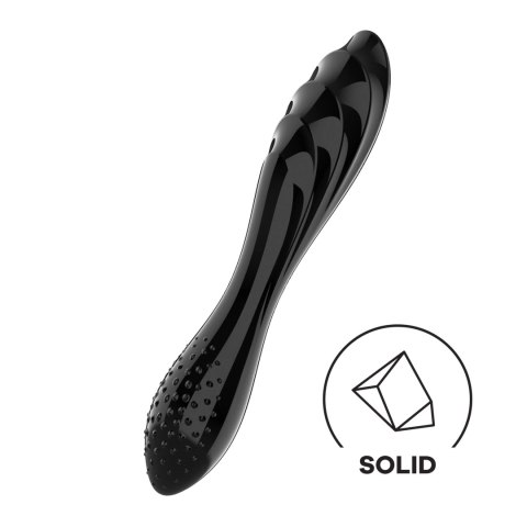 Satisfyer Dazzling Crystal 1 Szklany masażer intymny czarny Satisfyer Dazzling Crystal 1 Szklany masażer intymny czarny