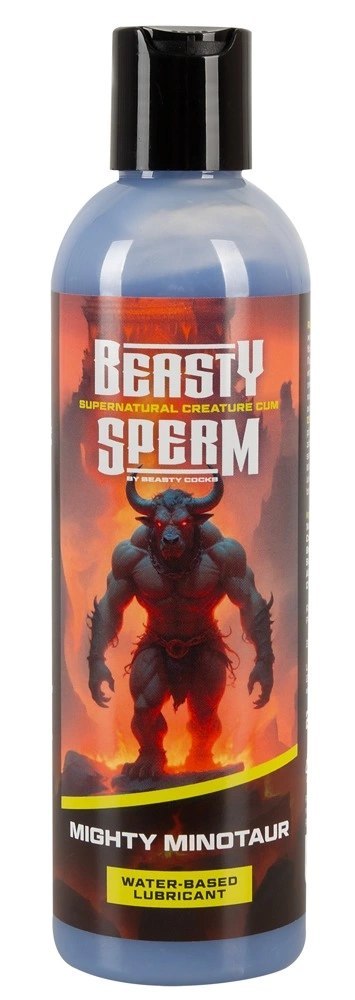 Beasty Cocks Sperm 250 ml - szary żel intymny na bazie wody
