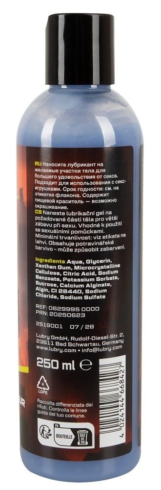 Beasty Cocks Sperm 250 ml - szary żel intymny na bazie wody