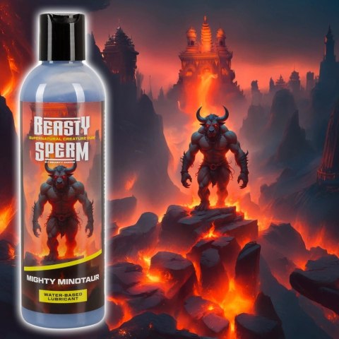 Beasty Cocks Sperm 250 ml - szary żel intymny na bazie wody