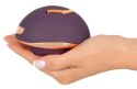 Belou Rotating Vulva Ma - wielofunkcyjny masażer z 2 silnikami, USB, czarny