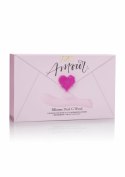 CalExotics Amour Silicone Dual G Wand rożowy ergonomiczny masażer G-Spot