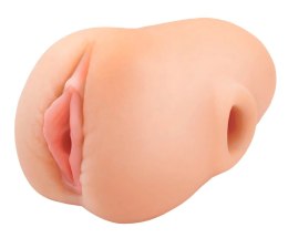 PDX Plus Pounder Squeeze - innowacyjna maszyna intymna Fanta Flesh 18 cm