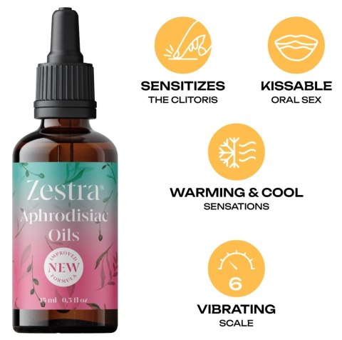 Zestra Essential Oil 15 ml - olejek intymny dla kobiet, roślinny