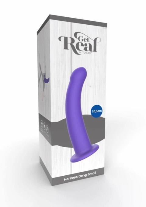 Get Real Harness Dong Silicone S - silikonowy model z przyssawką, rozmiar S