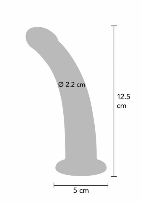 Get Real Harness Dong Silicone S - silikonowy model z przyssawką, rozmiar S