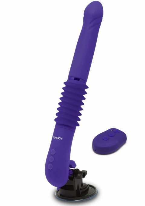 TOYJOY Magnum Opus Supreme Thruster 2 fioletowy, silikonowy, 31 cm