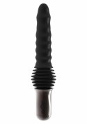 Anal Power Thrusting Vibrator - model z funkcją ruchu posuwistego, 37 cm