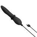 B-Vibe Rimming P-Spot Vibe - wibrujący masażer z rotacją, czarny