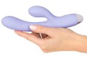 Beau coeur Rivano Curved Rabbit - silikonowy model z 2 silnikami, fioletowy