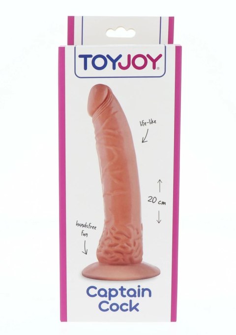 Captain Cock Dong 20 cm anatomiczny model z realistyczną powierzchnią