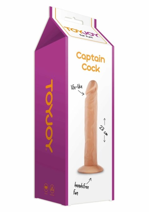 Captain Cock Dong 23 cm - anatomiczny model z realistyczną powierzchnią