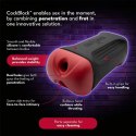 CockBlock FROT Massager - podwojna maszyna intymna, silikon/TPE, 20 cm