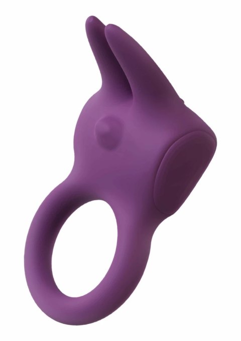 Eos The Rabbit C-Ring silikonowy pierścień z podwojną wibracją