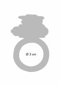 Flutter Ring Vibrating silikonowy pierścień wibrujący wodoodporny