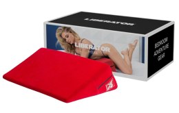 Liberator Wedge Red ergonomiczna poduszka intymna, czerwona 61x35,5x18 cm