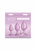 Nsnovelties Trainer Kit Iridescent zestaw 3 chromowanych korkow rożowych