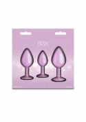 Nsnovelties Trainer Kit Iridescent zestaw 3 chromowanych korkow rożowych