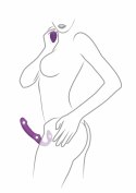 Nymphea Strapless Strapon bezpaskowy wibrator dla par z pilotem USB