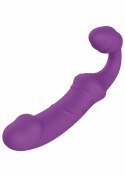 Nymphea Strapless Strapon bezpaskowy wibrator dla par z pilotem USB