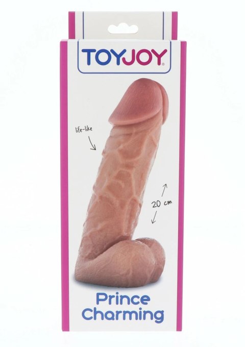Prince Charming Dong 20 cm model anatomiczny, powierzchnia gładka