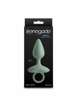 Renegade Orion - silikonowy wibrujący plug, 3 prędkości, ładowalny