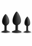 Renegade Triple Ace Kit zestaw anatomiczny 3 rozmiary silikon czarny