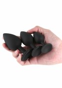 Renegade Triple Ace Kit zestaw anatomiczny 3 rozmiary silikon czarny