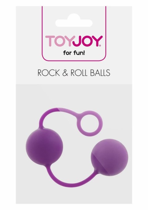 Rock & Roll Balls kulki intymne silikonowe czarne 2 sztuki