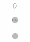 Rock & Roll Balls kulki intymne silikonowe czarne 2 sztuki