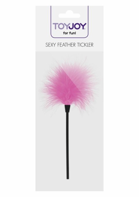 Sexy Feather Tickler piorko do masażu i relaksu, czarne,
