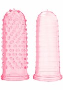 Sexy Finger Ticklers silikonowy nakładka na palec z wypustkami TPR