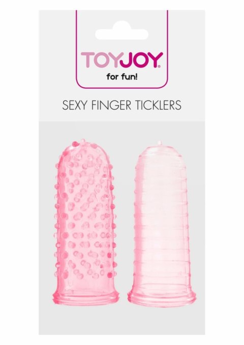 Sexy Finger Ticklers silikonowy nakładka na palec z wypustkami TPR