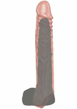 TOYJOY Extension Sleeve TPE XL 22,5 cm - elastyczna nakładka powiększająca