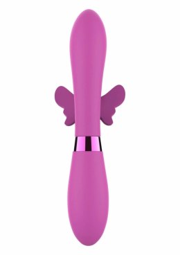 TOYJOY Farfalla Festival Vibrator silikonowy 7 trybow USB fioletowy