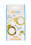 TOYJOY Metal Handcuffs - stalowe kajdanki regulowane, srebrne