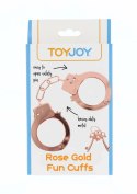 TOYJOY Metal Handcuffs - stalowe kajdanki z regulacją, srebrne