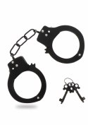 TOYJOY Metal Handcuffs - wytrzymałe kajdanki regulowane, srebrne