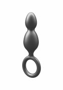 TOYJOY The Plugger 2 Balls Plug silikonowy korek anatomiczny srebrny