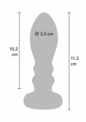 TOYJOY The Slider Vibrating Plug Large stal nierdzewna 7 trybow USB