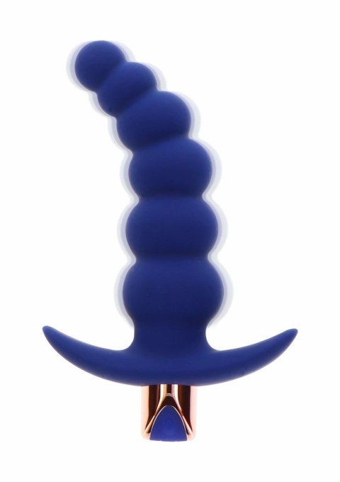 TOYJOY The Spunky Buttplug silikonowy wibrujący pilot 10 trybow czarny