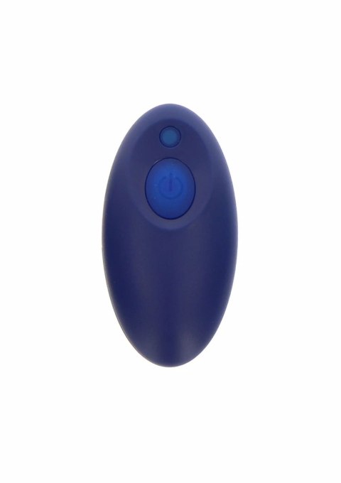 TOYJOY The Spunky Buttplug silikonowy wibrujący pilot 10 trybow czarny