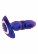TOYJOY The Tough Plug wibracyjny z funkcją ruchu, pilot, czarny