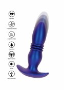 TOYJOY The Tough Plug wibracyjny z funkcją ruchu, pilot, czarny