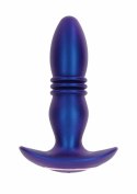 TOYJOY The Tough Plug wibracyjny z funkcją ruchu, pilot, czarny
