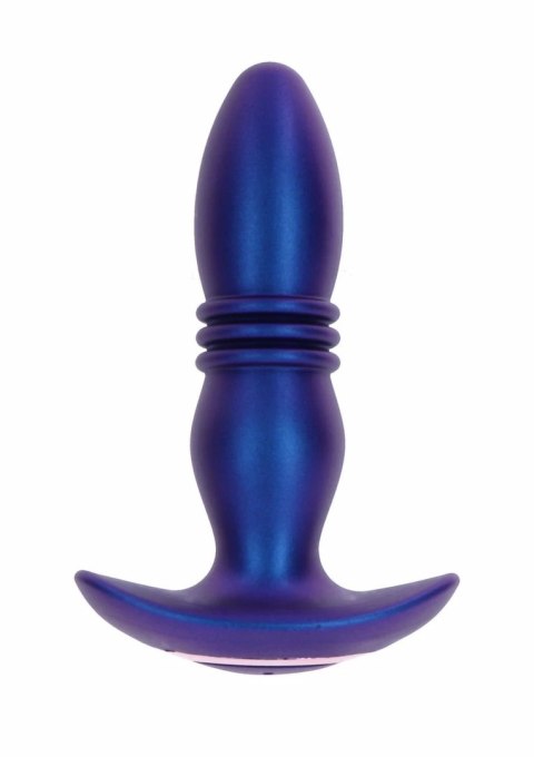 TOYJOY The Tough Plug wibracyjny z funkcją ruchu, pilot, czarny
