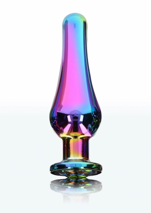 TOYJOY Twilight Bum Bijou Large aluminiowy z kryształem rainbow