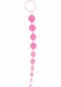 Thai Toy Beads kulki intymne silikonowe czarne 21 cm