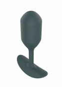 ToyJoy The Champ Weighted Plug silikonowy 230g anatomiczny czarny