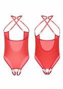 Kinky Diva Coquette Cupless & Crotchless Body - regulowany korpus z paskami